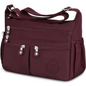 4095 Nylon Crossbody Bags Waterproof Lightweight Large Travel Purses